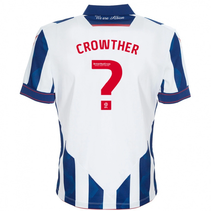 Danxen Herren Matthew Crowther #0 Weiß Dunkelblau Heimtrikot Trikot 2024/25 T-Shirt Schweiz