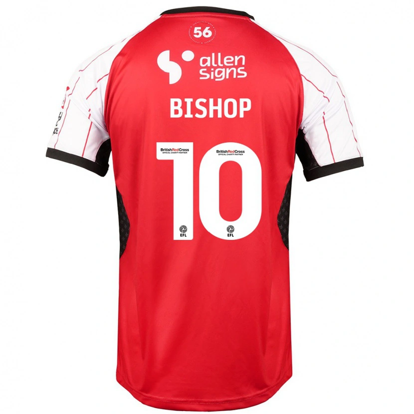 Danxen Herren Teddy Bishop #10 Weiß Heimtrikot Trikot 2024/25 T-Shirt Schweiz