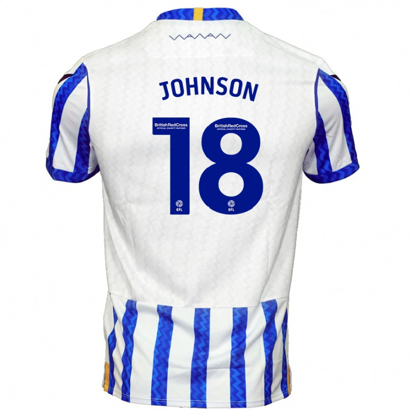 Danxen Herren Marvin Johnson #18 Blau Weiß Heimtrikot Trikot 2024/25 T-Shirt Schweiz