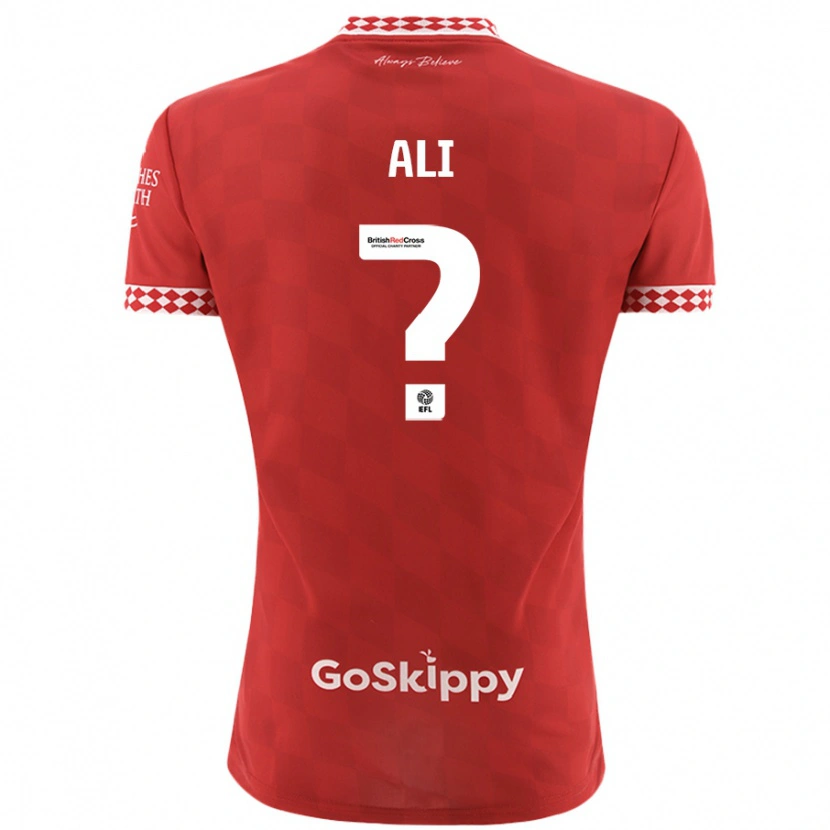 Danxen Herren Zack Ali #0 Rot Heimtrikot Trikot 2024/25 T-Shirt Schweiz