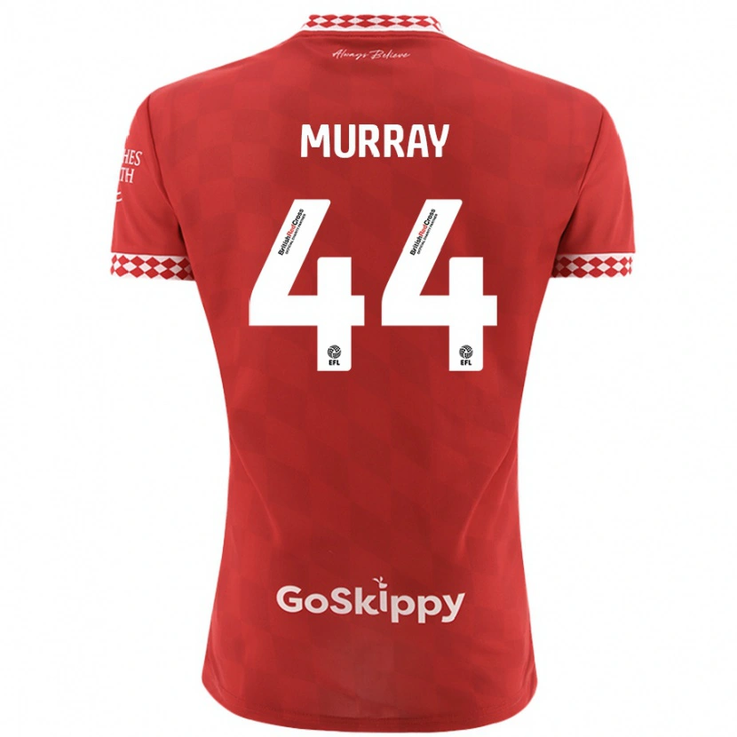 Danxen Herren Satara Murray #44 Rot Heimtrikot Trikot 2024/25 T-Shirt Schweiz