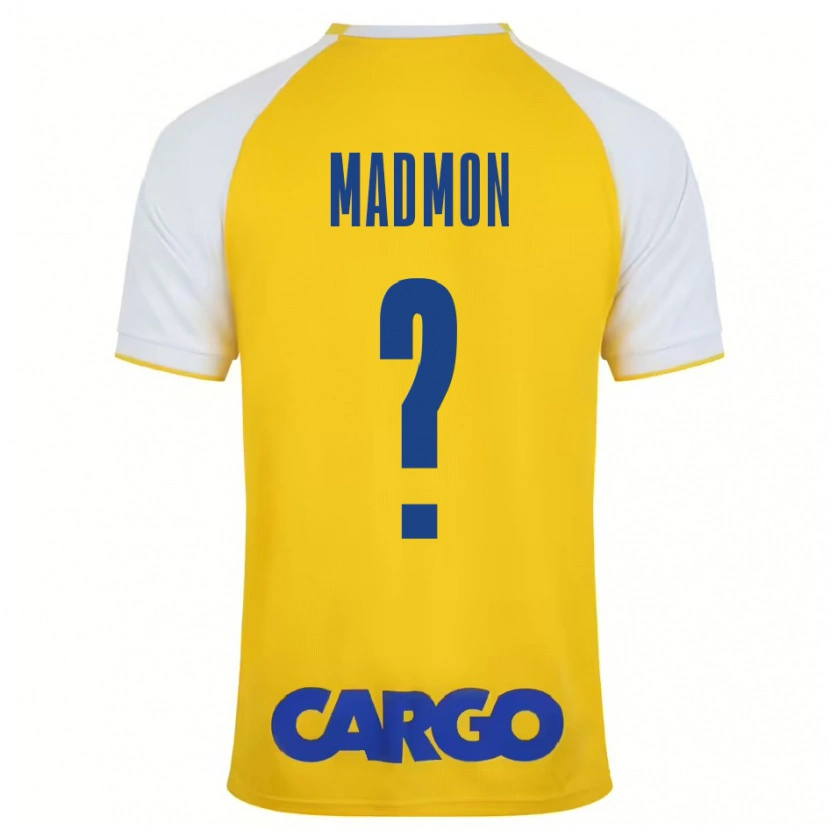 Danxen Herren Elad Madmon #0 Gelb Weiß Heimtrikot Trikot 2024/25 T-Shirt Schweiz