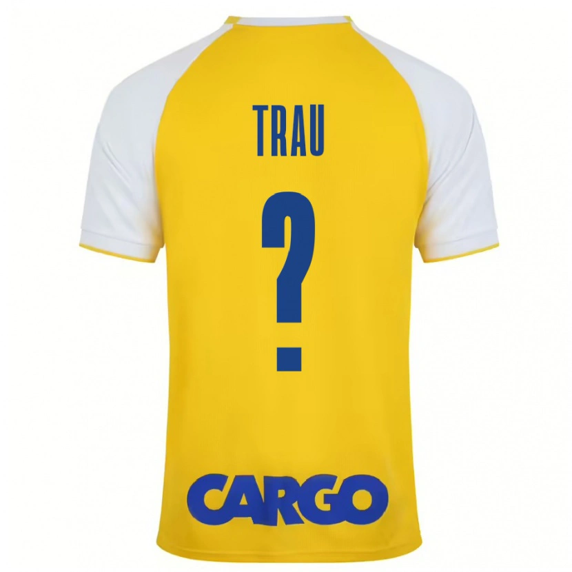 Danxen Herren Idan Trau #0 Gelb Weiß Heimtrikot Trikot 2024/25 T-Shirt Schweiz