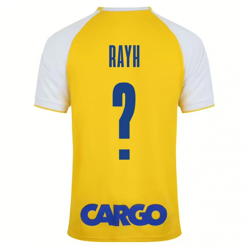 Danxen Herren Guy Rayh #0 Gelb Weiß Heimtrikot Trikot 2024/25 T-Shirt Schweiz