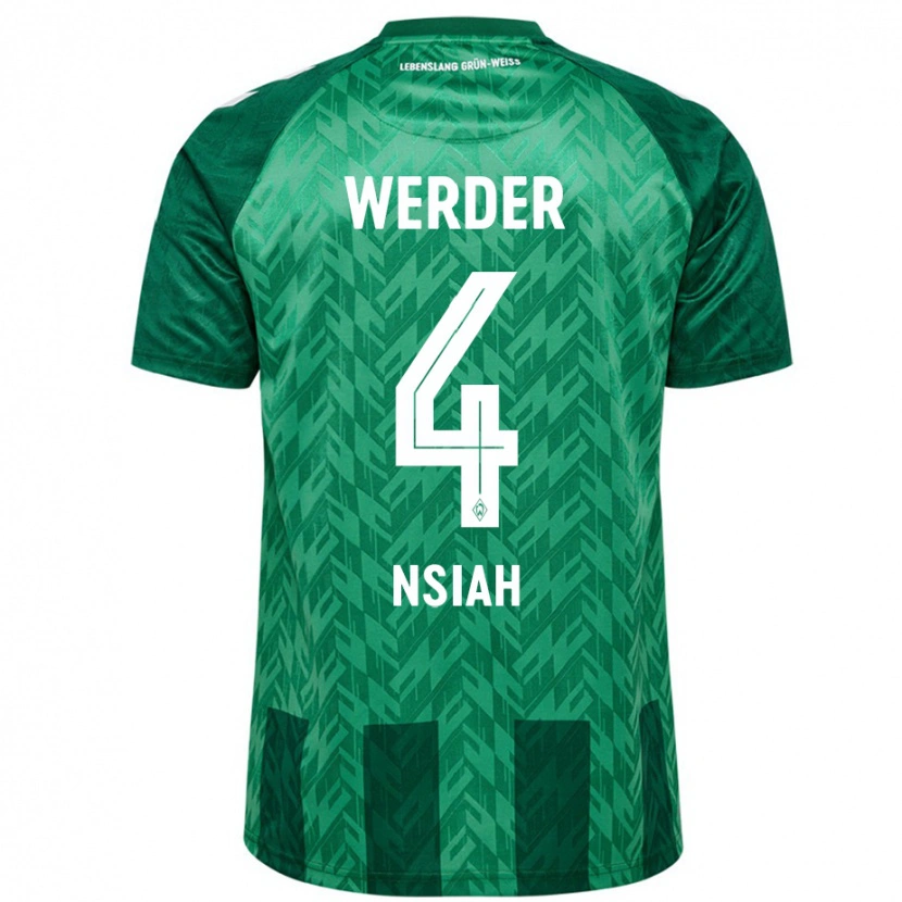 Danxen Herren Menson Nsiah #4 Grün Heimtrikot Trikot 2024/25 T-Shirt Schweiz