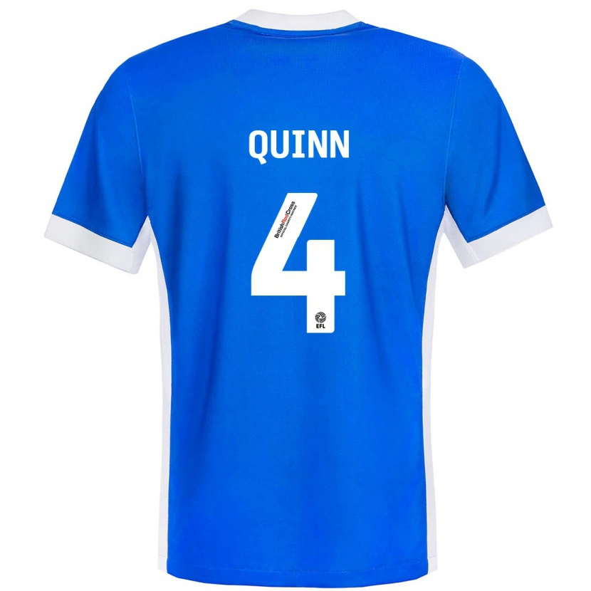Danxen Herren Louise Quinn #4 Blau Weiß Heimtrikot Trikot 2024/25 T-Shirt Schweiz