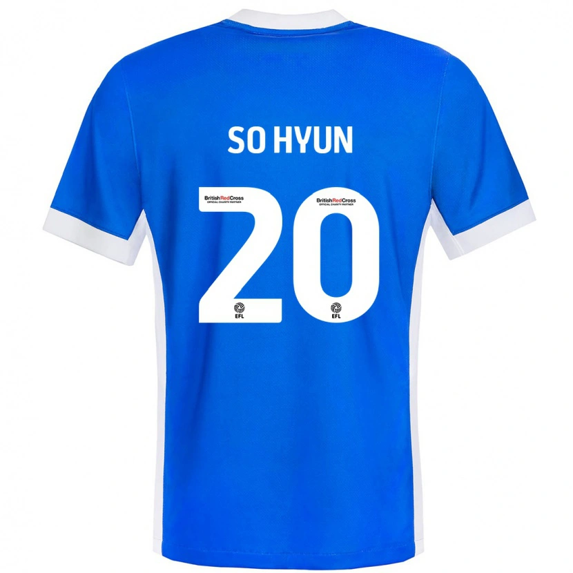Danxen Herren Cho So-Hyun #20 Blau Weiß Heimtrikot Trikot 2024/25 T-Shirt Schweiz
