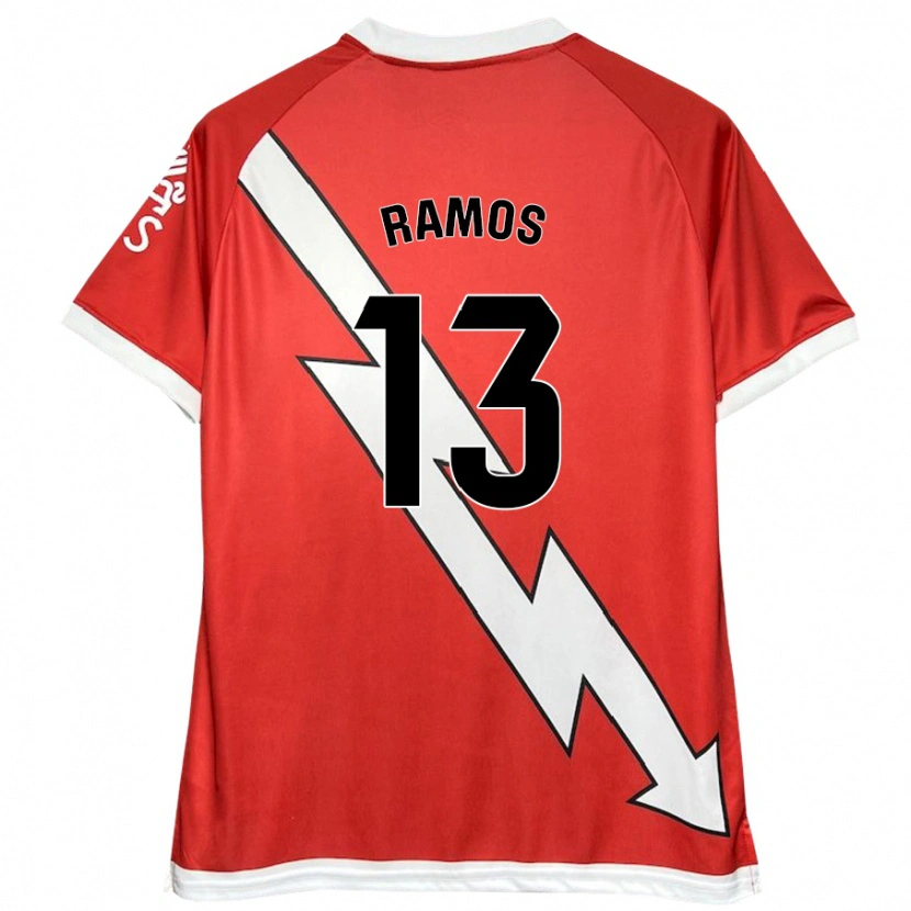 Danxen Herren Mario Ramos #13 Weiß Rot Heimtrikot Trikot 2024/25 T-Shirt Schweiz