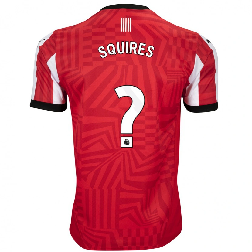 Danxen Herren Joshua Squires #0 Rot Weiß Heimtrikot Trikot 2024/25 T-Shirt Schweiz