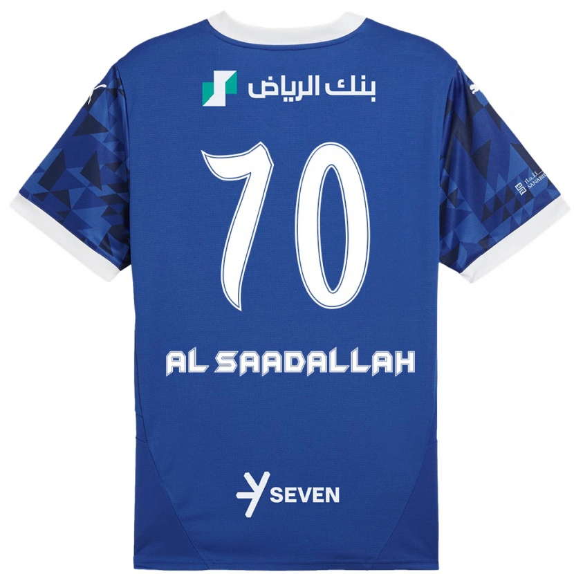 Danxen Herren Hessa Al-Saadallah #70 Dunkelblau Weiß Heimtrikot Trikot 2024/25 T-Shirt Schweiz