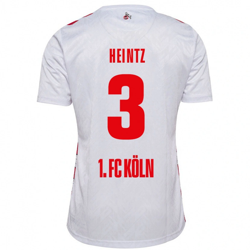 Danxen Herren Dominique Heintz #3 Weiß Rot Heimtrikot Trikot 2024/25 T-Shirt Schweiz