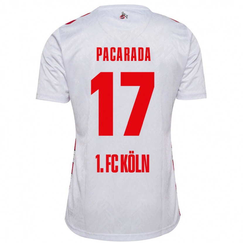 Danxen Herren Leart Paçarada #17 Weiß Rot Heimtrikot Trikot 2024/25 T-Shirt Schweiz