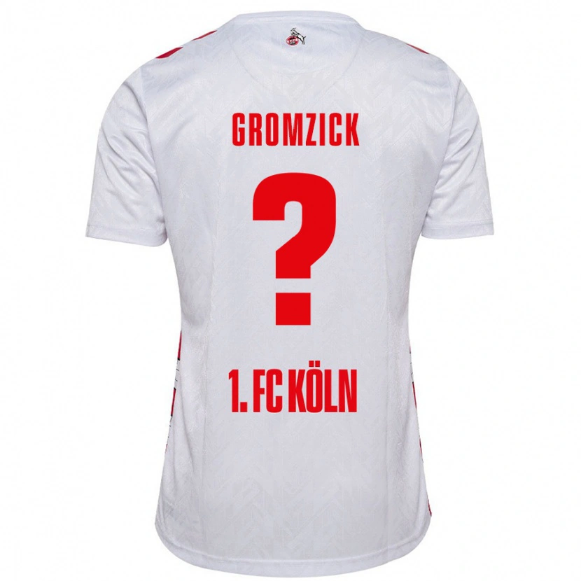 Danxen Herren Finn Gromzick #0 Weiß Rot Heimtrikot Trikot 2024/25 T-Shirt Schweiz