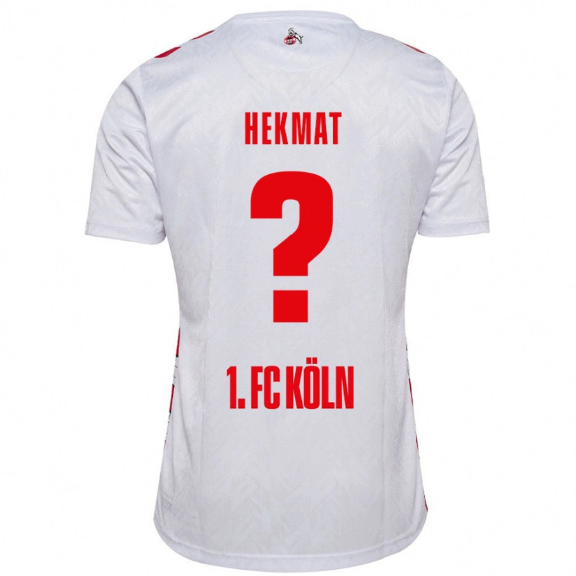 Danxen Herren Kian Hekmat #0 Weiß Rot Heimtrikot Trikot 2024/25 T-Shirt Schweiz