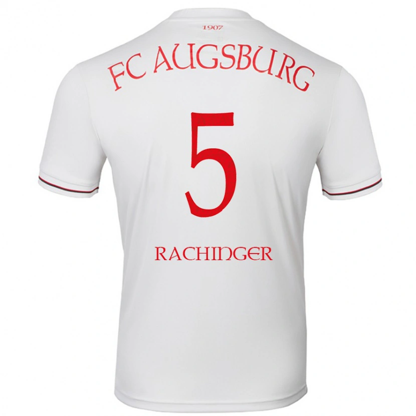 Danxen Herren Lorenz Rachinger #5 Weiß Heimtrikot Trikot 2024/25 T-Shirt Schweiz