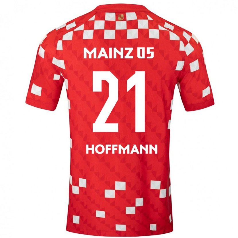 Danxen Herren Leon Hoffmann #21 Weiß Rot Heimtrikot Trikot 2024/25 T-Shirt Schweiz