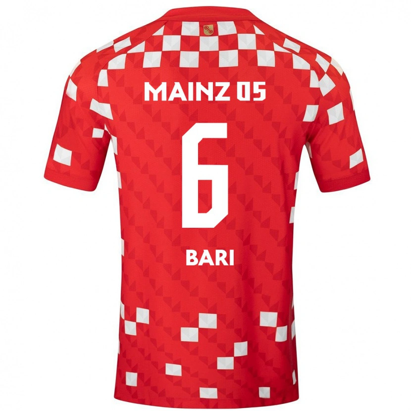 Danxen Herren Lorena Bari #6 Weiß Rot Heimtrikot Trikot 2024/25 T-Shirt Schweiz