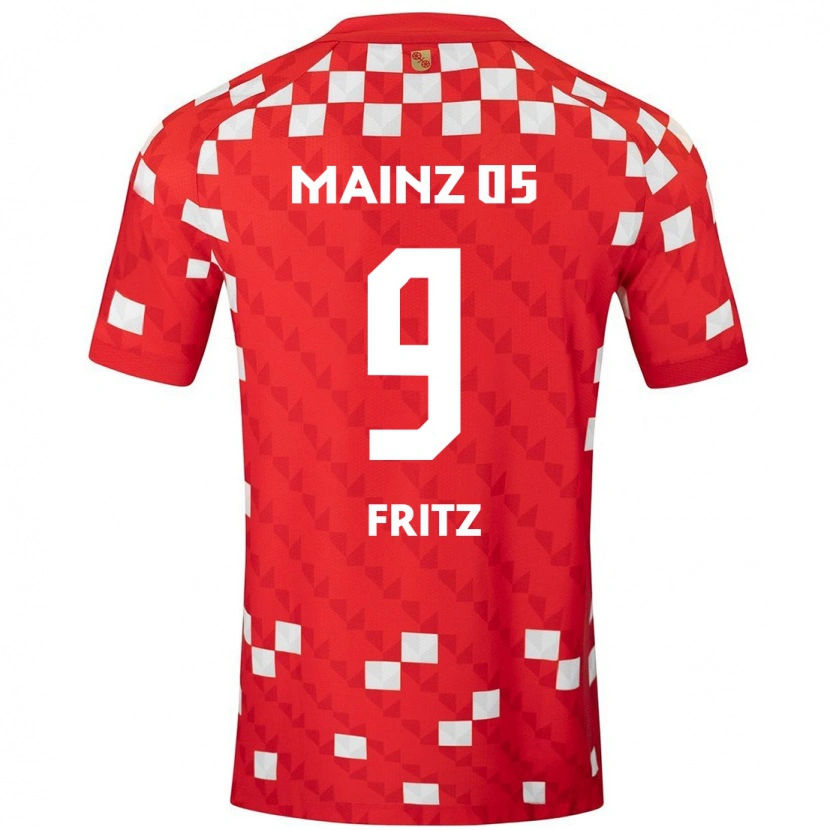Danxen Herren April Fritz #9 Weiß Rot Heimtrikot Trikot 2024/25 T-Shirt Schweiz