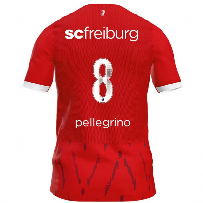 Danxen Herren Gabriel Pellegrino #8 Rot Heimtrikot Trikot 2024/25 T-Shirt Schweiz