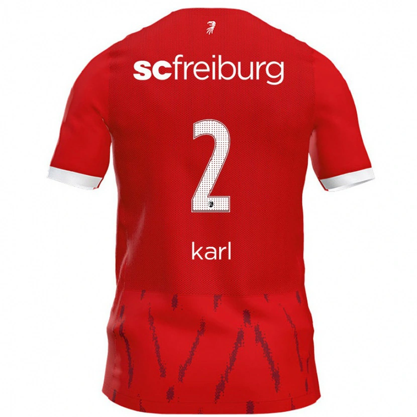 Danxen Herren Lisa Karl #2 Rot Heimtrikot Trikot 2024/25 T-Shirt Schweiz