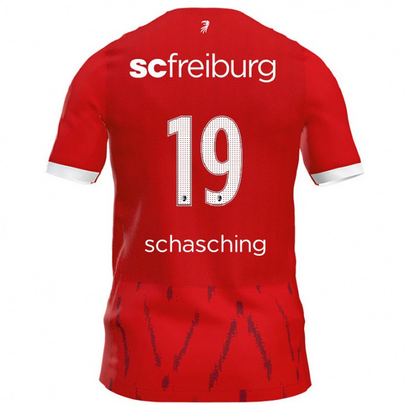 Danxen Herren Annabel Schasching #19 Rot Heimtrikot Trikot 2024/25 T-Shirt Schweiz