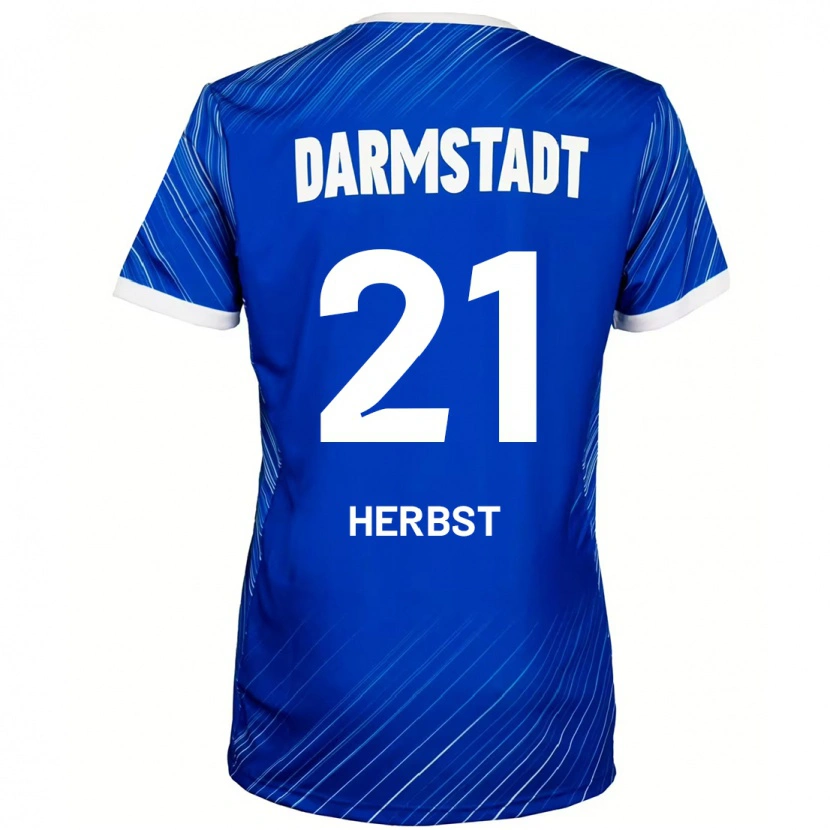Danxen Herren Milian Herbst #21 Blau Weiß Heimtrikot Trikot 2024/25 T-Shirt Schweiz