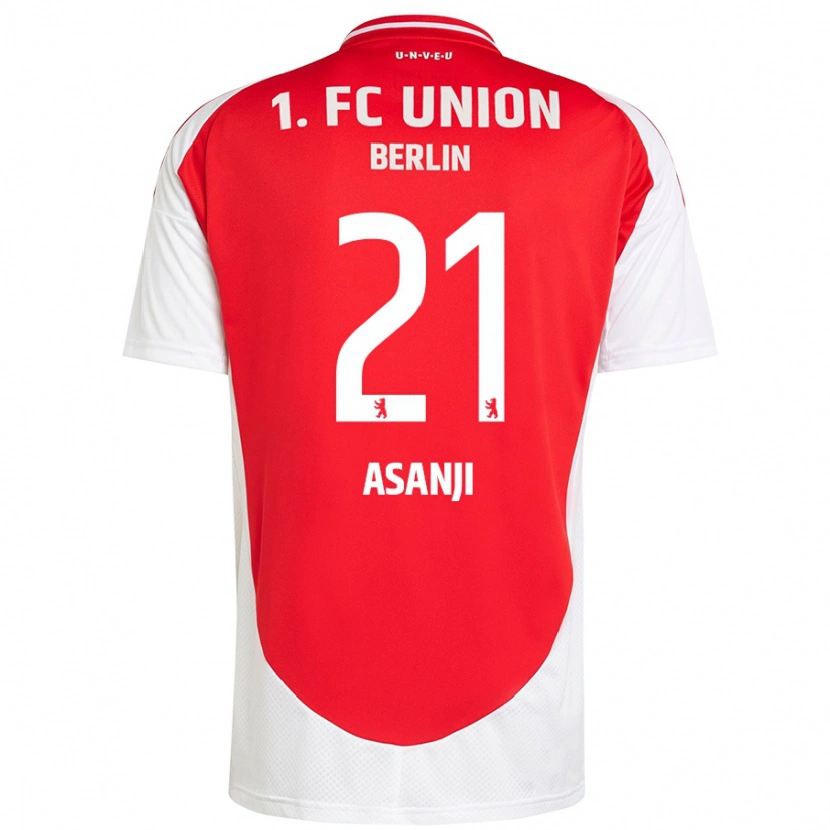 Danxen Herren Levis Asanji #21 Rot Weiß Heimtrikot Trikot 2024/25 T-Shirt Schweiz