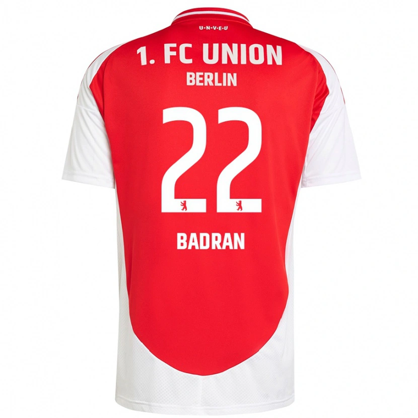 Danxen Herren Ahmad Badran #22 Rot Weiß Heimtrikot Trikot 2024/25 T-Shirt Schweiz