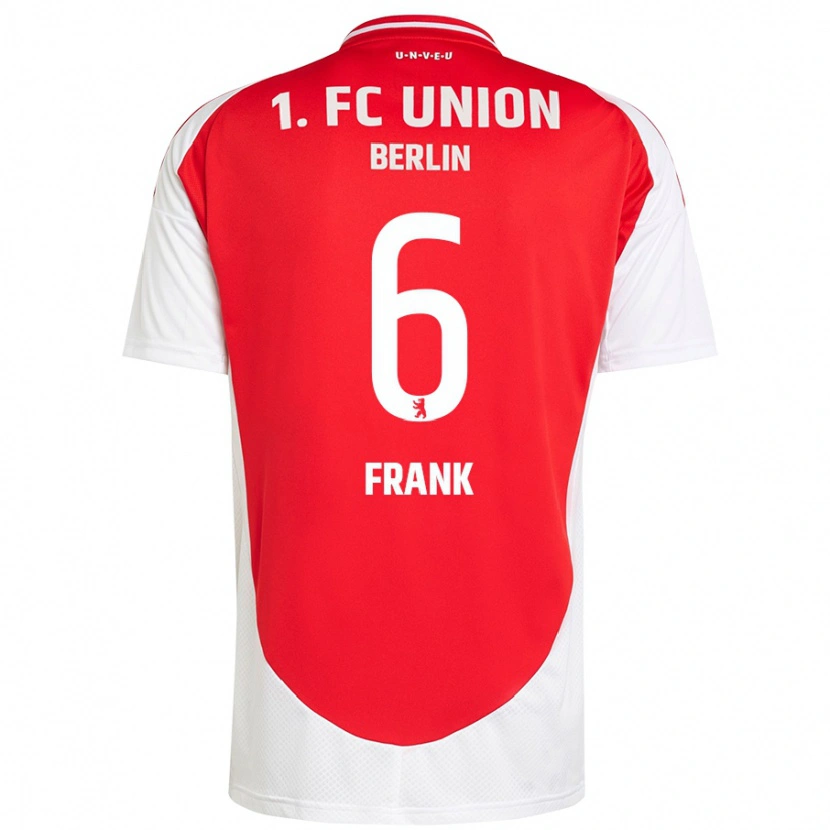 Danxen Herren Celine Frank #6 Rot Weiß Heimtrikot Trikot 2024/25 T-Shirt Schweiz