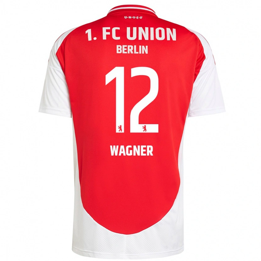 Danxen Herren Melanie Wagner #12 Rot Weiß Heimtrikot Trikot 2024/25 T-Shirt Schweiz