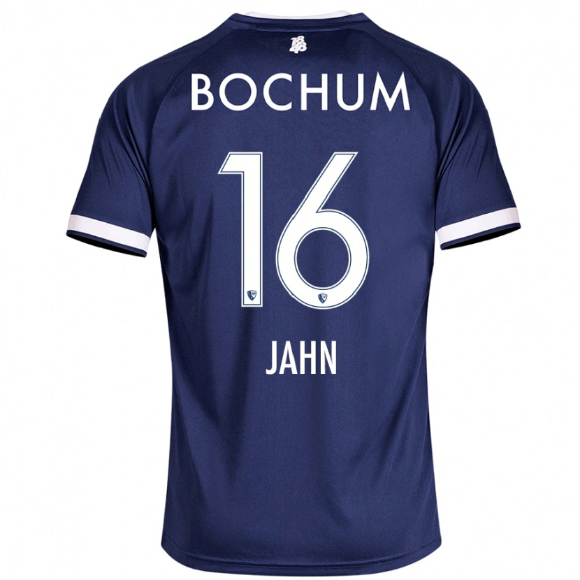 Danxen Herren Niklas Jahn #16 Dunkelblau Heimtrikot Trikot 2024/25 T-Shirt Schweiz