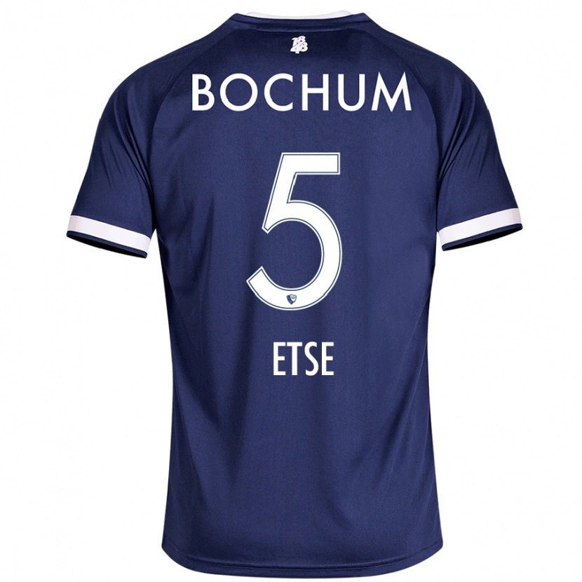 Danxen Herren Julian Etse #5 Dunkelblau Heimtrikot Trikot 2024/25 T-Shirt Schweiz