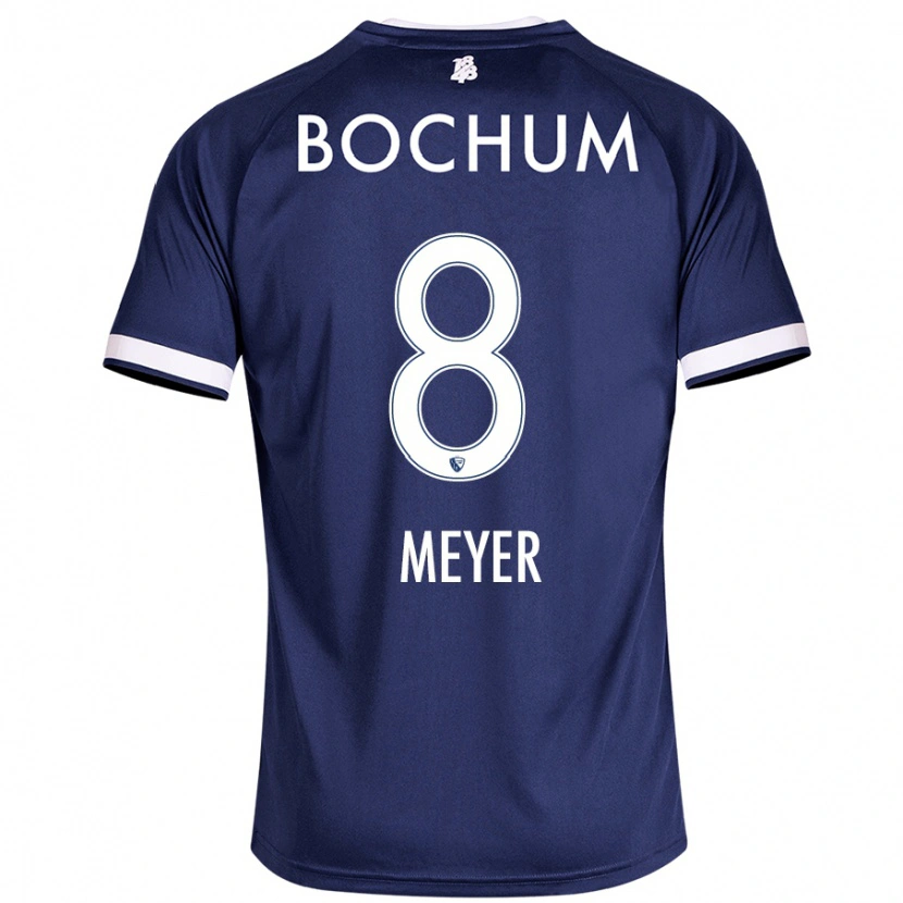 Danxen Herren Tom Meyer #8 Dunkelblau Heimtrikot Trikot 2024/25 T-Shirt Schweiz