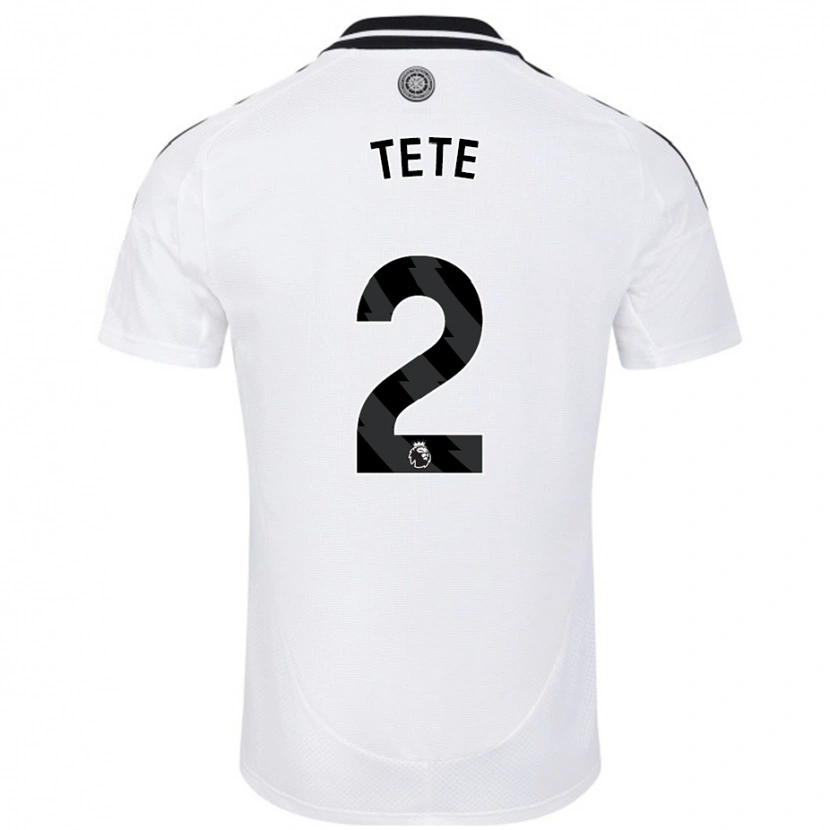 Danxen Herren Kenny Tete #2 Weiß Heimtrikot Trikot 2024/25 T-Shirt Schweiz