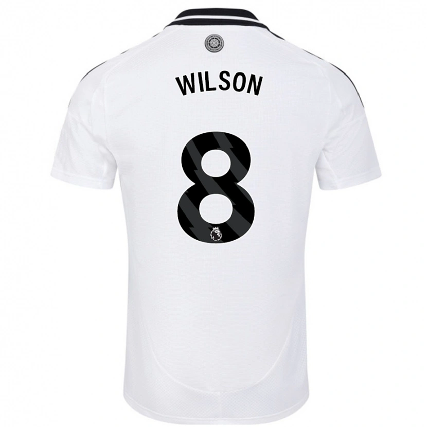 Danxen Herren Harry Wilson #8 Weiß Heimtrikot Trikot 2024/25 T-Shirt Schweiz
