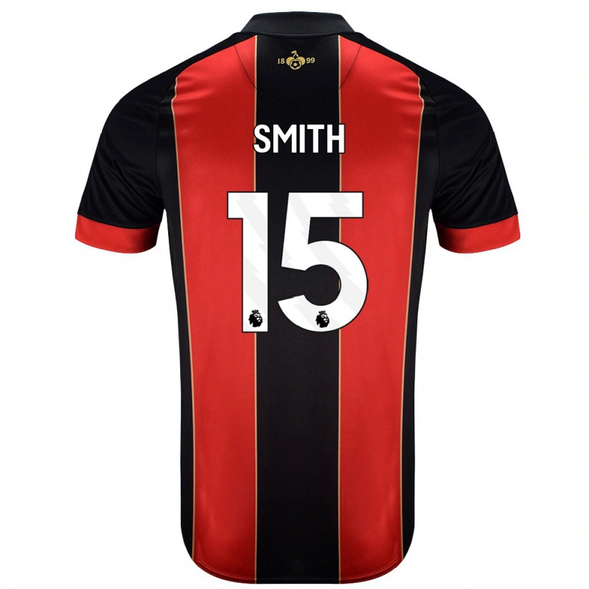 Danxen Herren Adam Smith #15 Rot Schwarz Heimtrikot Trikot 2024/25 T-Shirt Schweiz