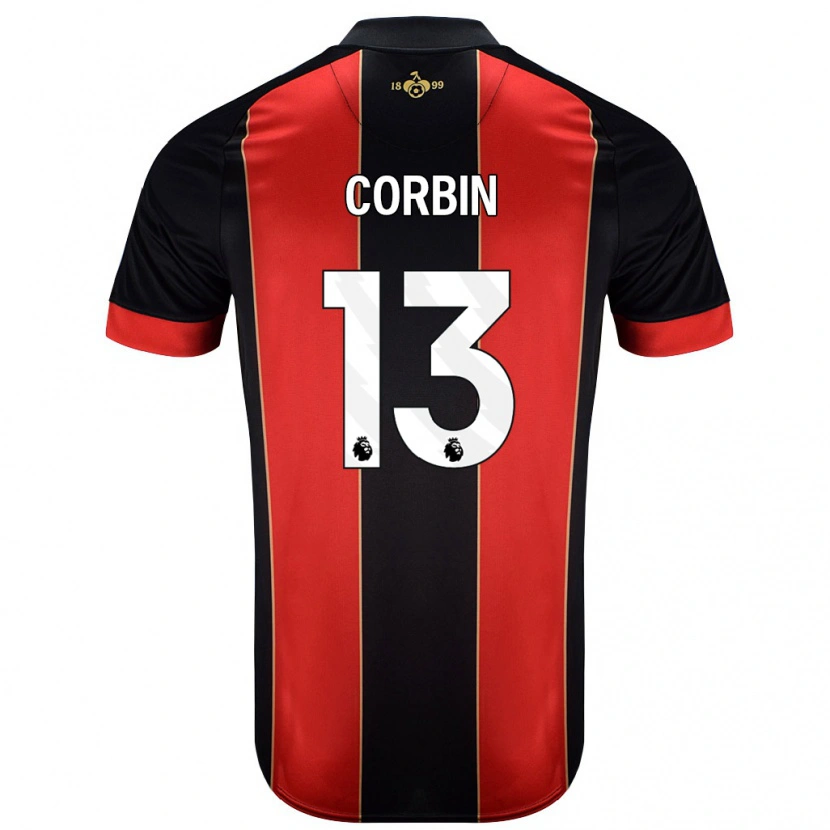 Danxen Herren Helen Corbin #13 Rot Schwarz Heimtrikot Trikot 2024/25 T-Shirt Schweiz