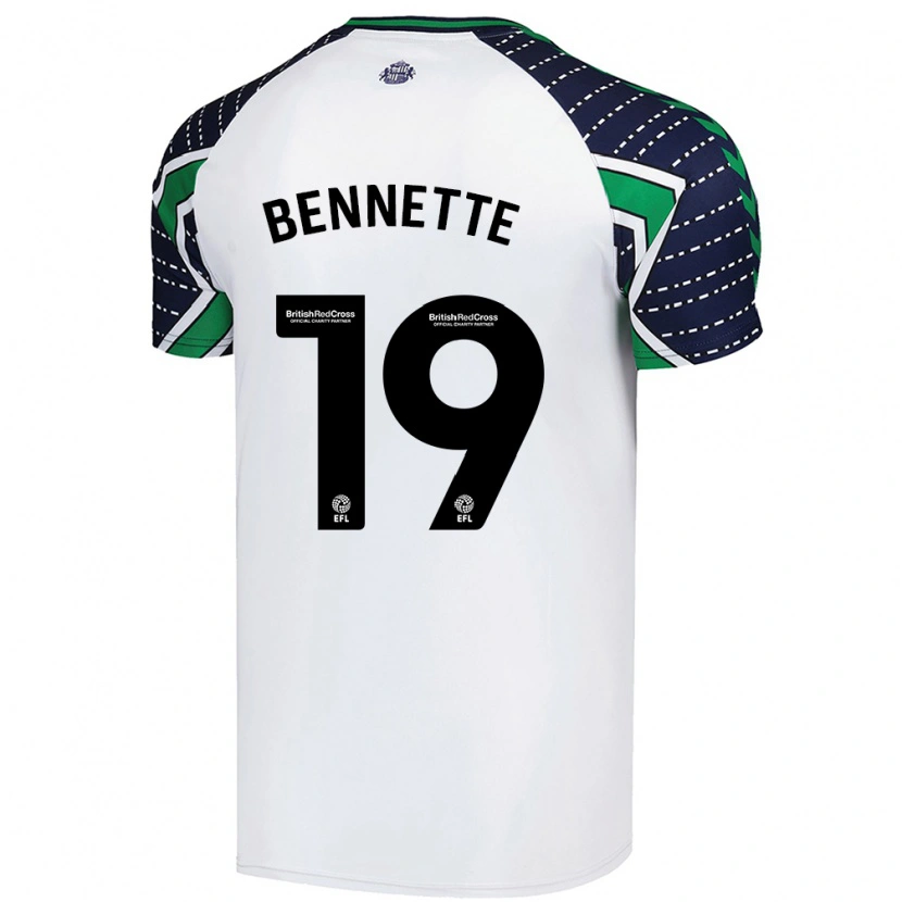 Danxen Herren Jewison Bennette #19 Weiß Auswärtstrikot Trikot 2024/25 T-Shirt Schweiz