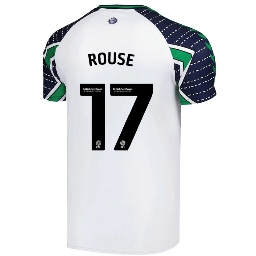 Danxen Herren Mollie Rouse #17 Weiß Auswärtstrikot Trikot 2024/25 T-Shirt Schweiz