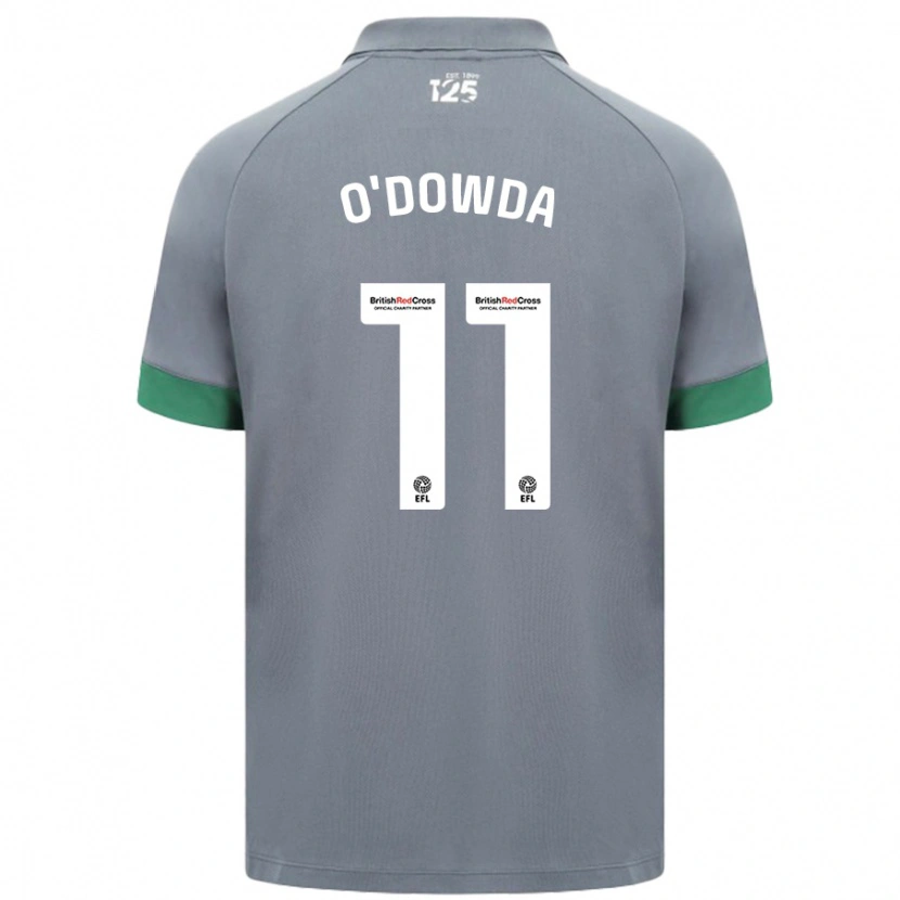 Danxen Herren Callum O'dowda #11 Dunkelgrau Auswärtstrikot Trikot 2024/25 T-Shirt Schweiz
