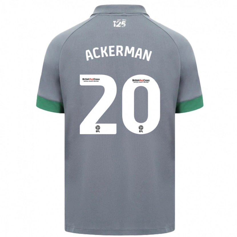Danxen Herren Mali Ackerman #20 Dunkelgrau Auswärtstrikot Trikot 2024/25 T-Shirt Schweiz