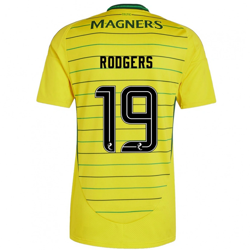 Danxen Herren Lisa Rodgers #19 Gelb Auswärtstrikot Trikot 2024/25 T-Shirt Schweiz