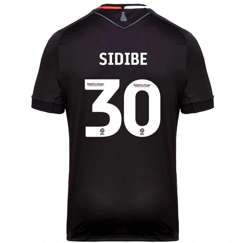 Danxen Herren Souleymane Sidibe #30 Schwarz Auswärtstrikot Trikot 2024/25 T-Shirt Schweiz