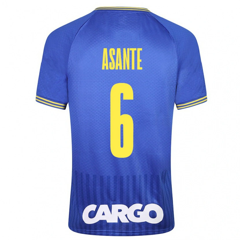 Danxen Herren Tyrese Asante #6 Weiß Auswärtstrikot Trikot 2024/25 T-Shirt Schweiz
