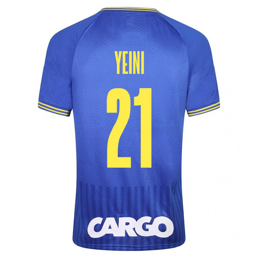 Danxen Herren Sheran Yeini #21 Weiß Auswärtstrikot Trikot 2024/25 T-Shirt Schweiz