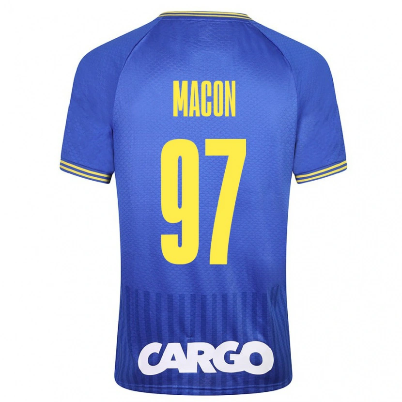 Danxen Herren Yvann Maçon #97 Weiß Auswärtstrikot Trikot 2024/25 T-Shirt Schweiz