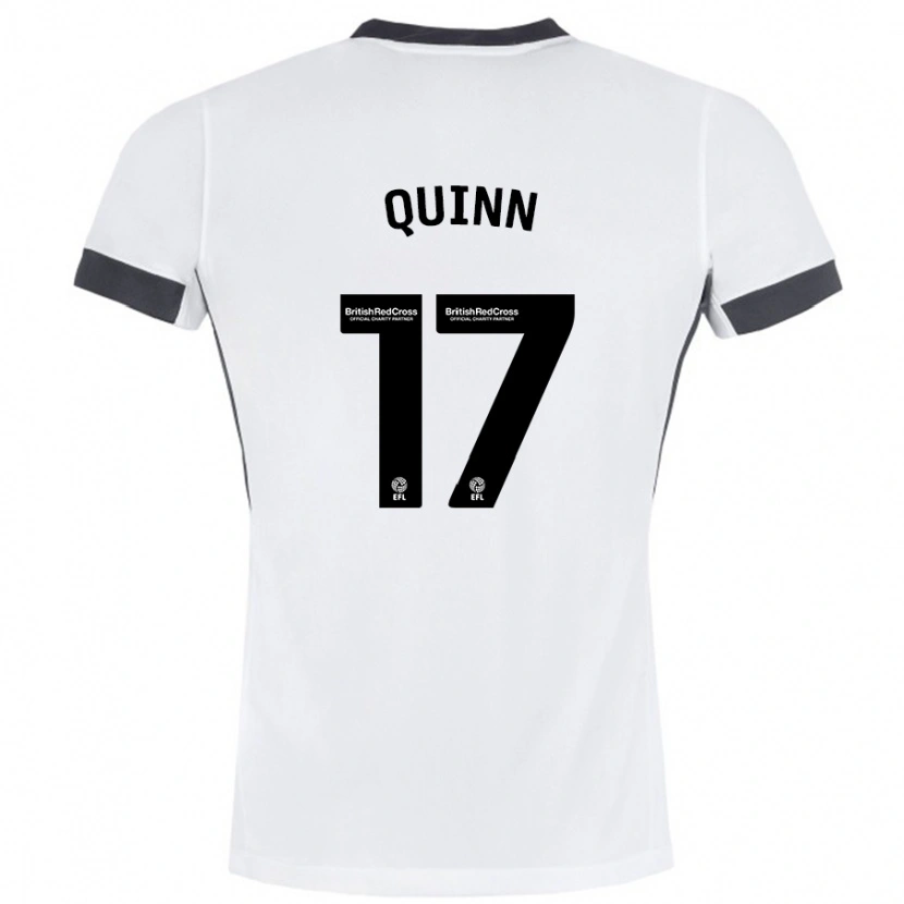 Danxen Herren Lucy Quinn #17 Weiß Schwarz Auswärtstrikot Trikot 2024/25 T-Shirt Schweiz