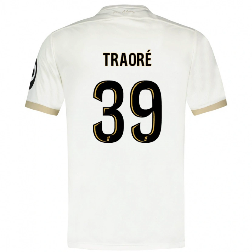 Danxen Herren Daouda Traoré #39 Weißgold Auswärtstrikot Trikot 2024/25 T-Shirt Schweiz