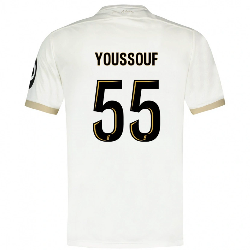 Danxen Herren Youssouf Ndayishimiye #55 Weißgold Auswärtstrikot Trikot 2024/25 T-Shirt Schweiz