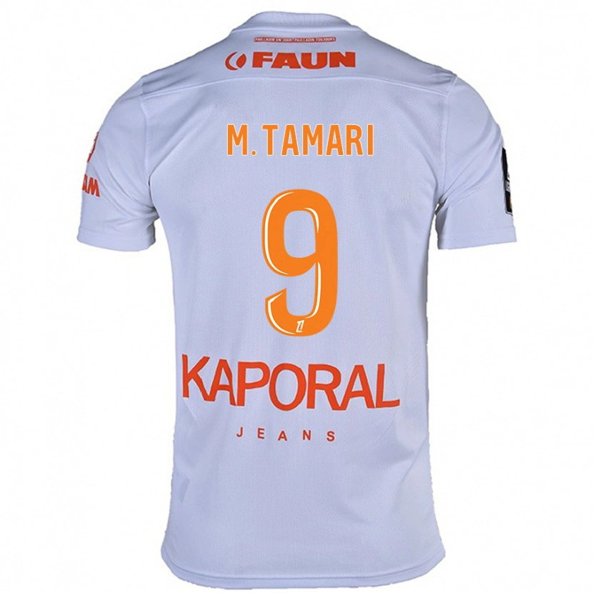 Danxen Herren Mousa Tamari #9 Weiß Auswärtstrikot Trikot 2024/25 T-Shirt Schweiz
